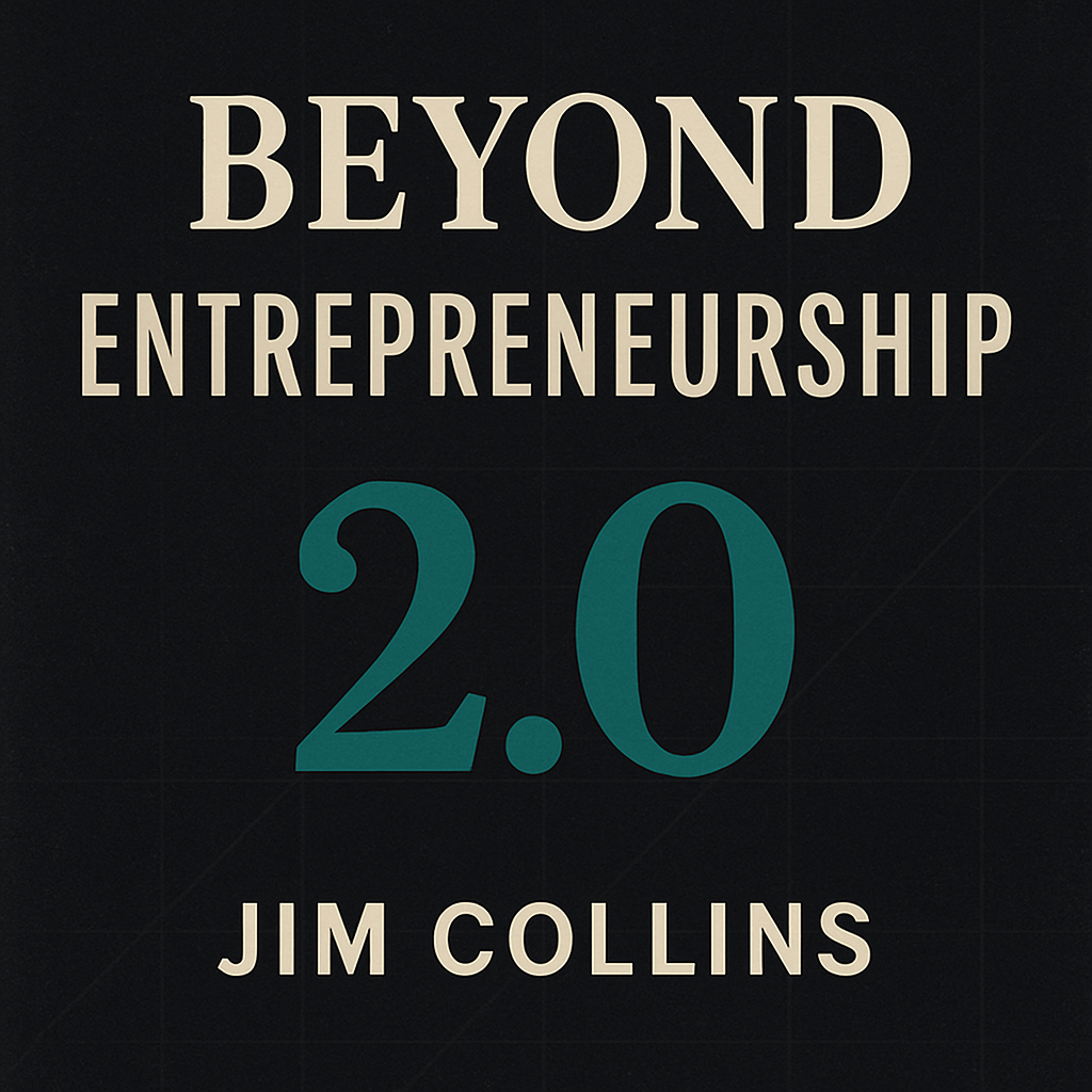 Beyond Entrepreneurship 2.0 by Jim Collins